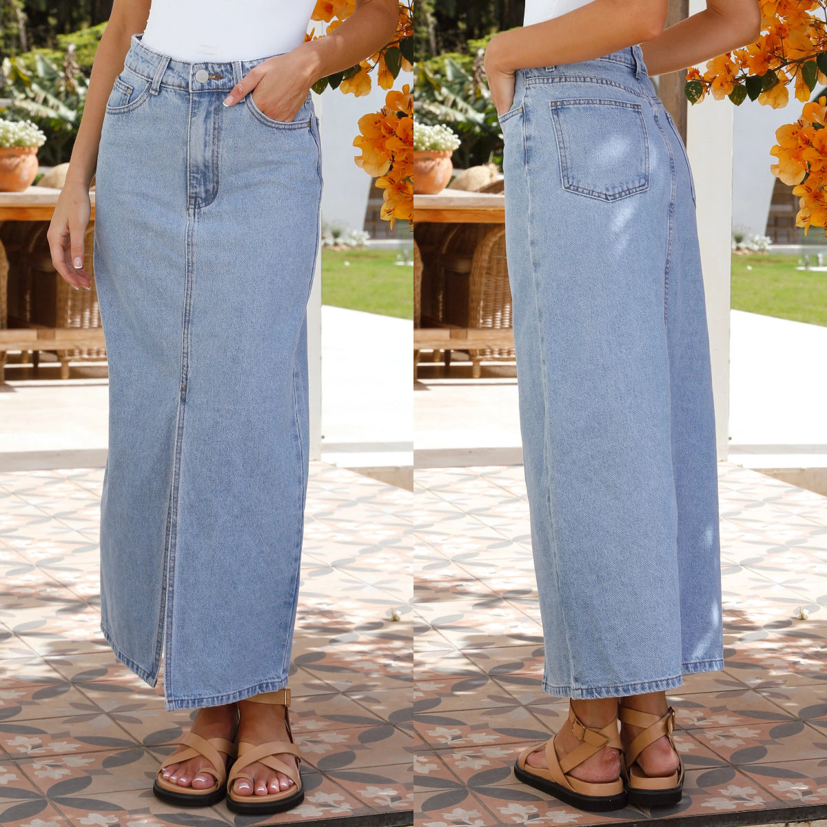 Damen Jeansrock R&B