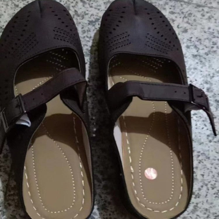 Damen Komfortable und luftige Sandalen mit verstellbarem Riemen R&B