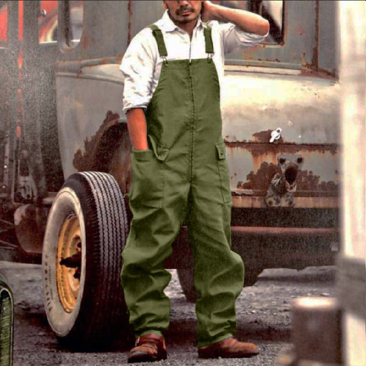 Herren robuste Latzhose aus strapazierfähigem Material R&B