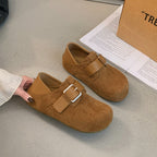 Damen komfortable Clogs mit modischer Schnalle R&B