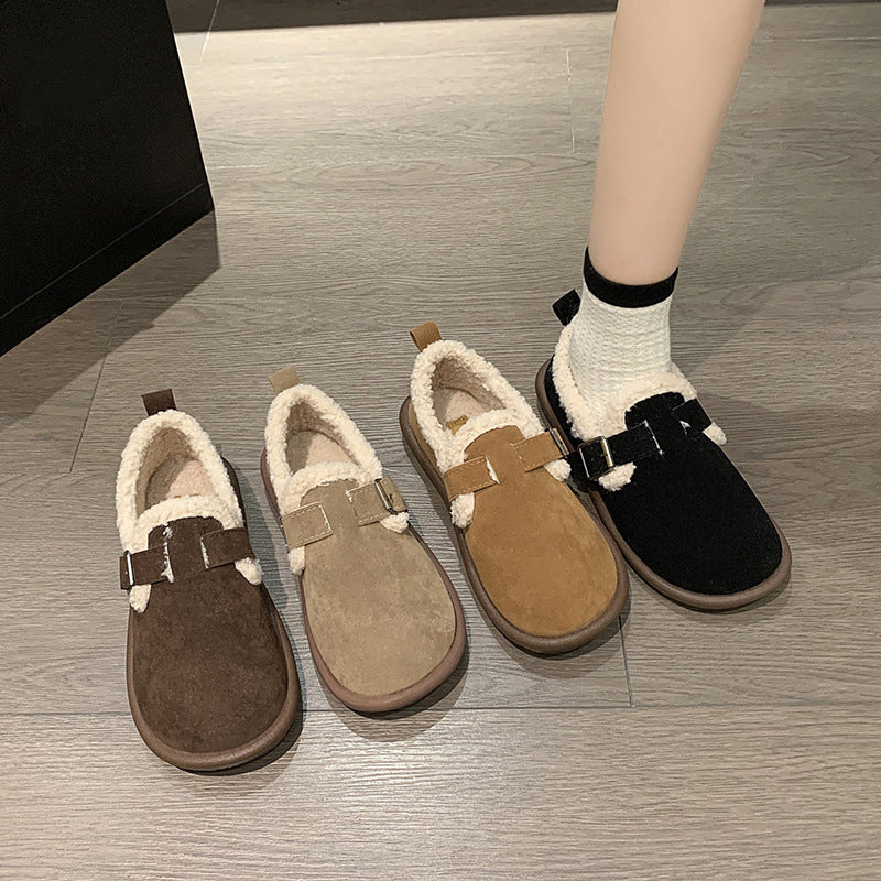 Warme und bequeme flache Schuhe R&B