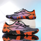 Damen Wasserfeste und flexible Sportschuhe mit elastischem Schnellschnürsystem