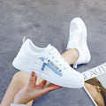 Damen Freizeitsneaker mit modischem Schriftzug und dämpfender Laufsohle R&B
