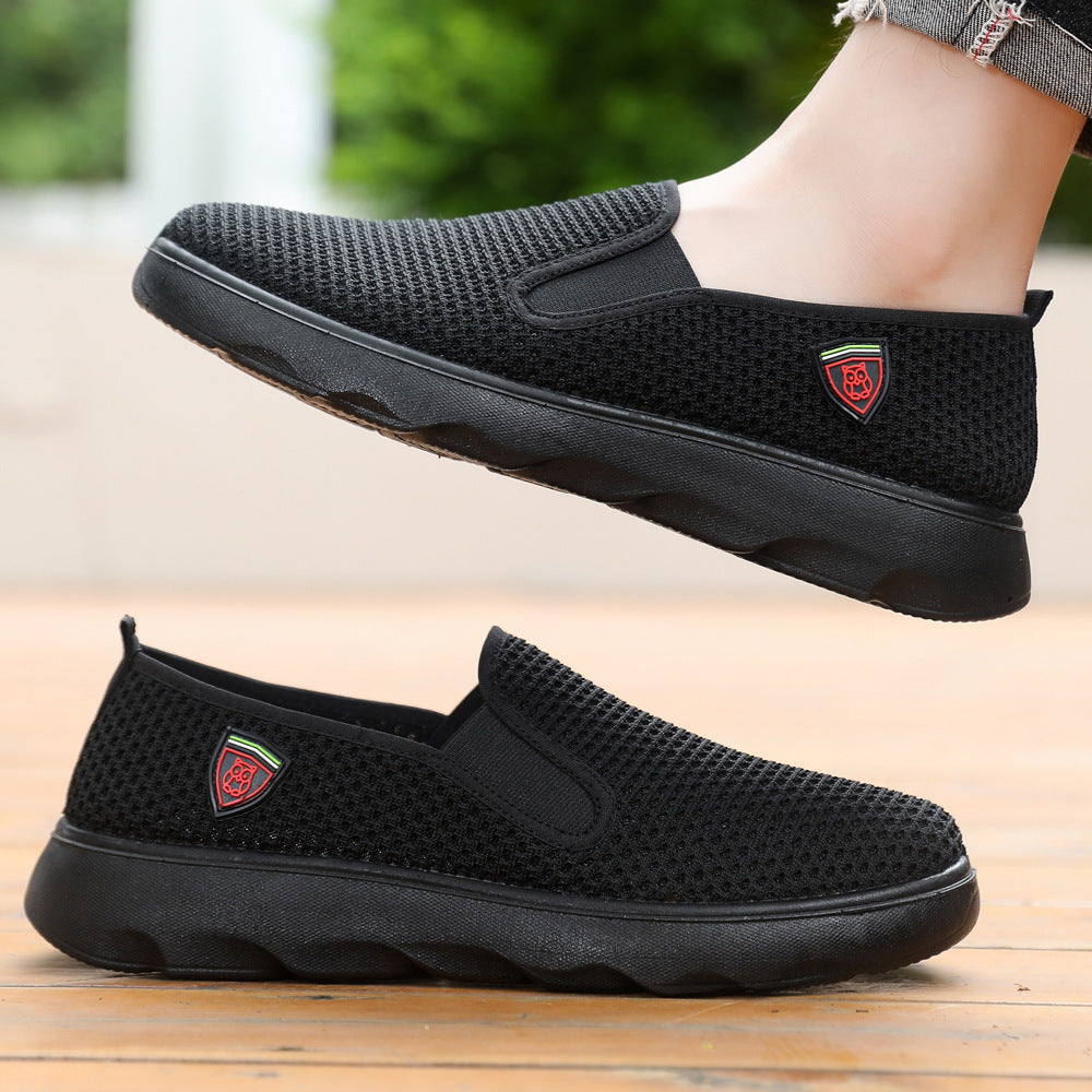 Damen Bequeme Slip-On Sneakers mit atmungsaktivem Obermaterial R&B