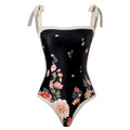 Damen Eleganter Schwimmanzug mit floralem Design R&B