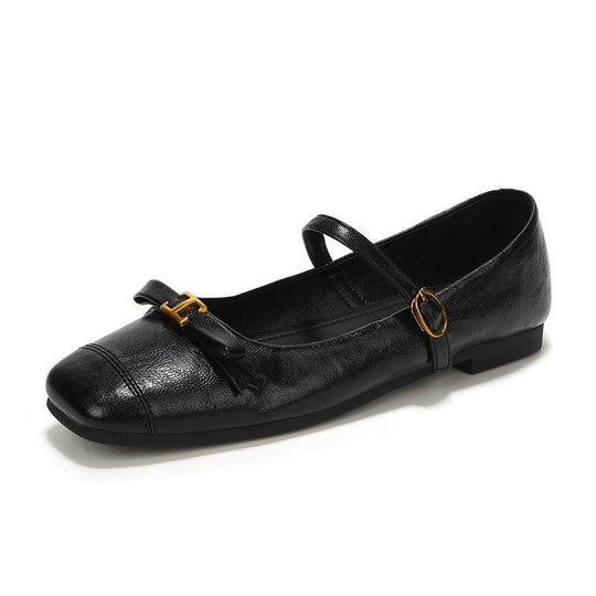Damen Ballerinas mit elegantem Riemchen und modischem Schleifendetail R&B