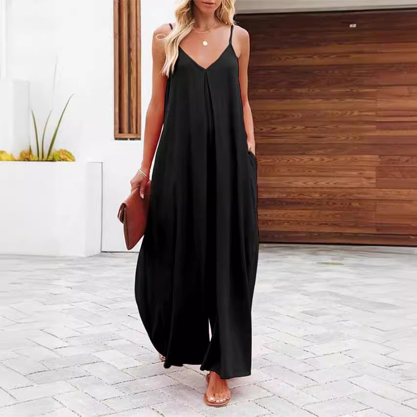 Damen lässiges Maxikleid R&B
