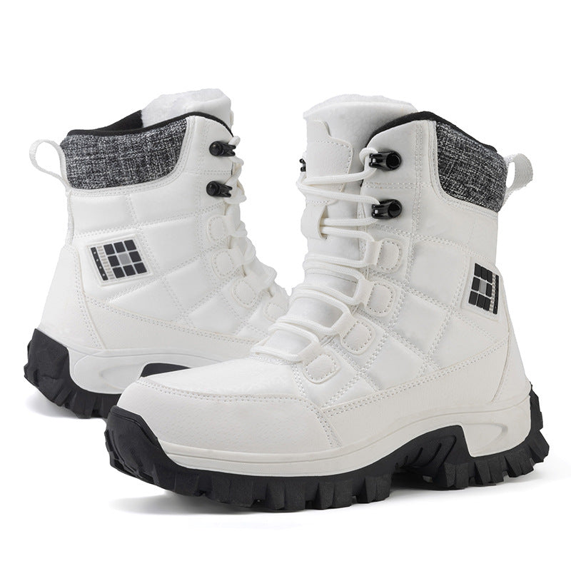 Damen Winterwanderstiefel mit rutschfester Sohle und isolierendem Innenfutter R&B