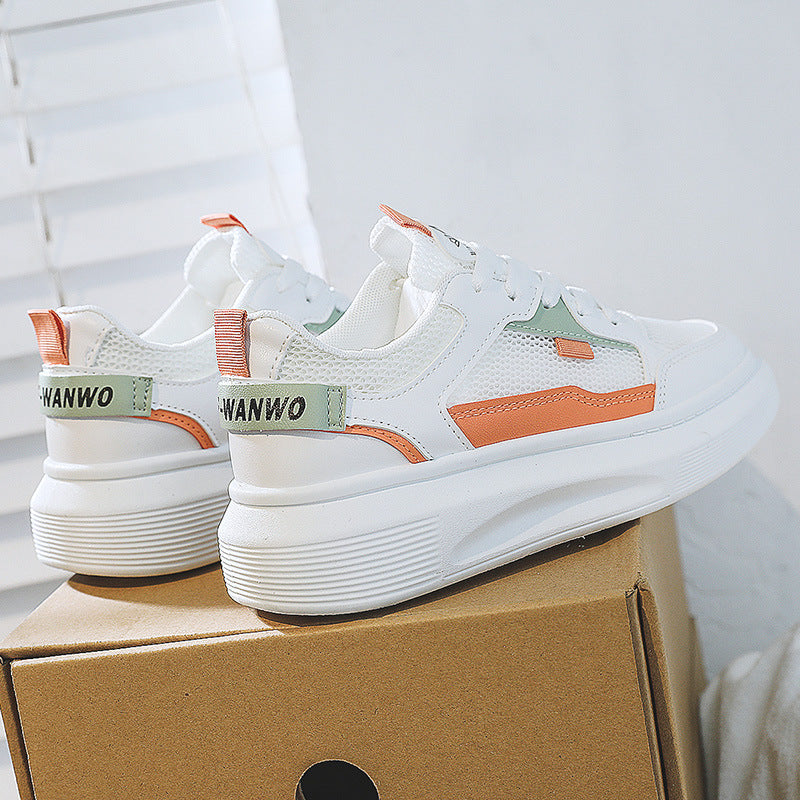 Damen Sportliche Sneakers mit atmungsaktiver Netzstruktur und flexiblem Sohlenprofil R&B