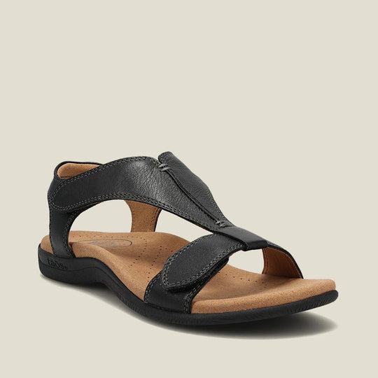 Damen Komfortsandalen mit verstellbaren Riemen und ergonomischer Sohle R&B