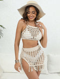 Damen Zuschauerfreundliches Strickoberteil und Rockset R&B