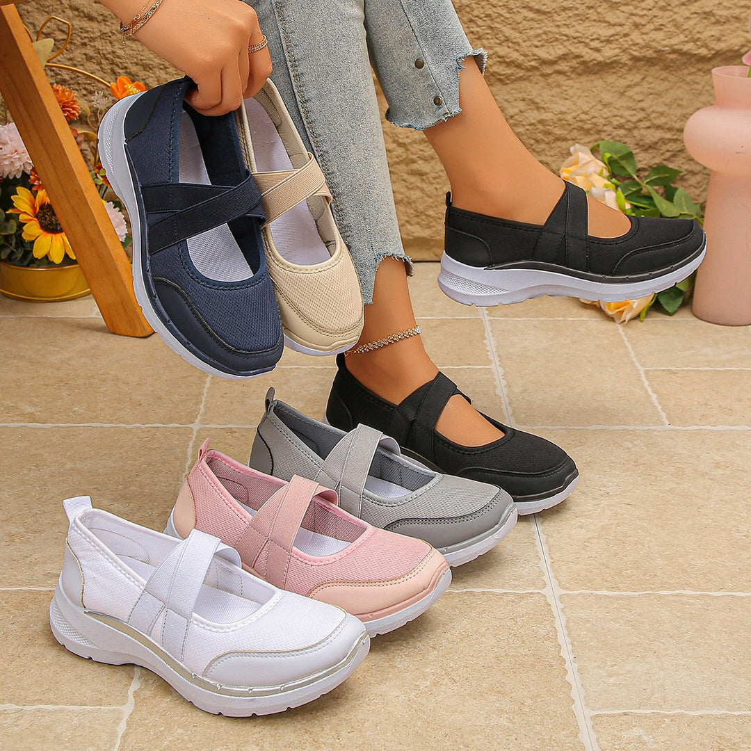 Damen modische Slip-On Sneakers mit ergonomischem Design R&B