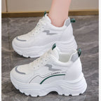Damen Sportliche Chunky Sneakers mit atmungsaktive Obermaterialien R&B
