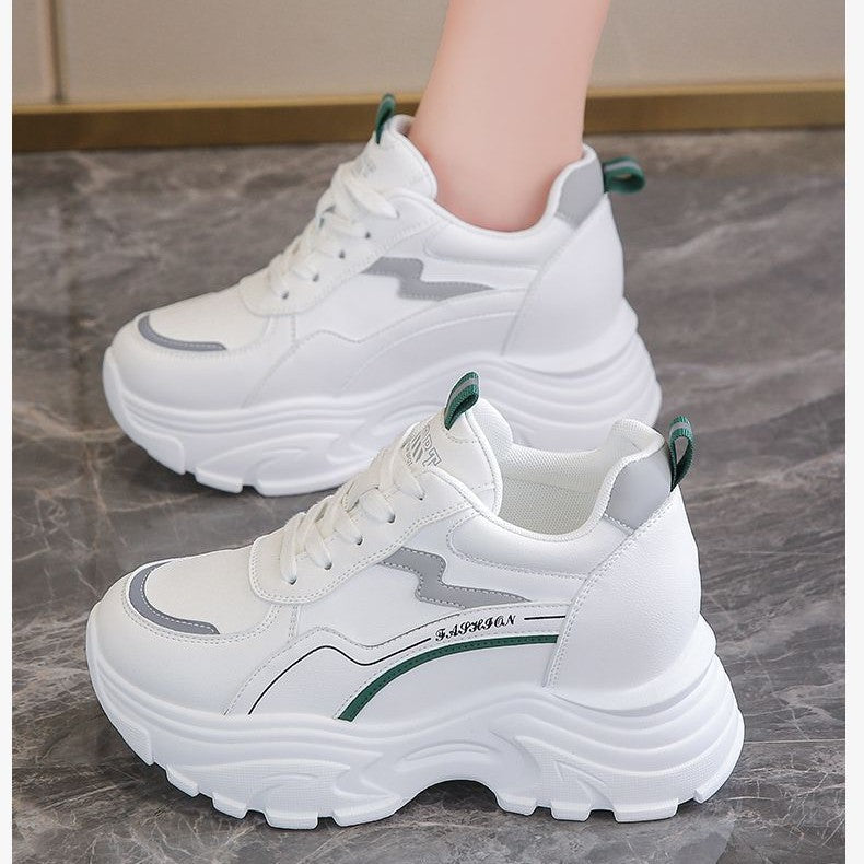 Damen Sportliche Chunky Sneakers mit atmungsaktive Obermaterialien R&B