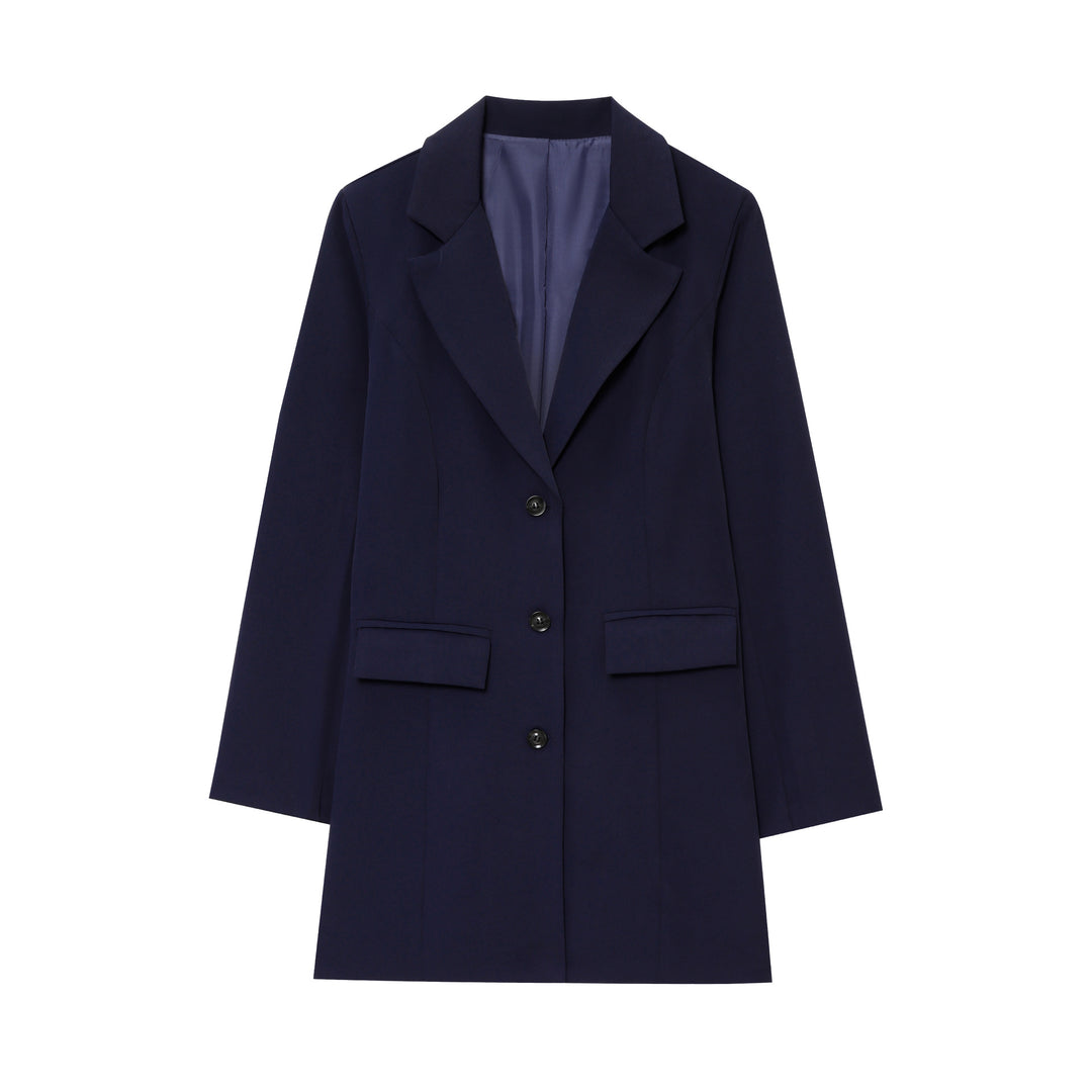Damen eleganter Blazer mit tailliertem Schnitt R&B