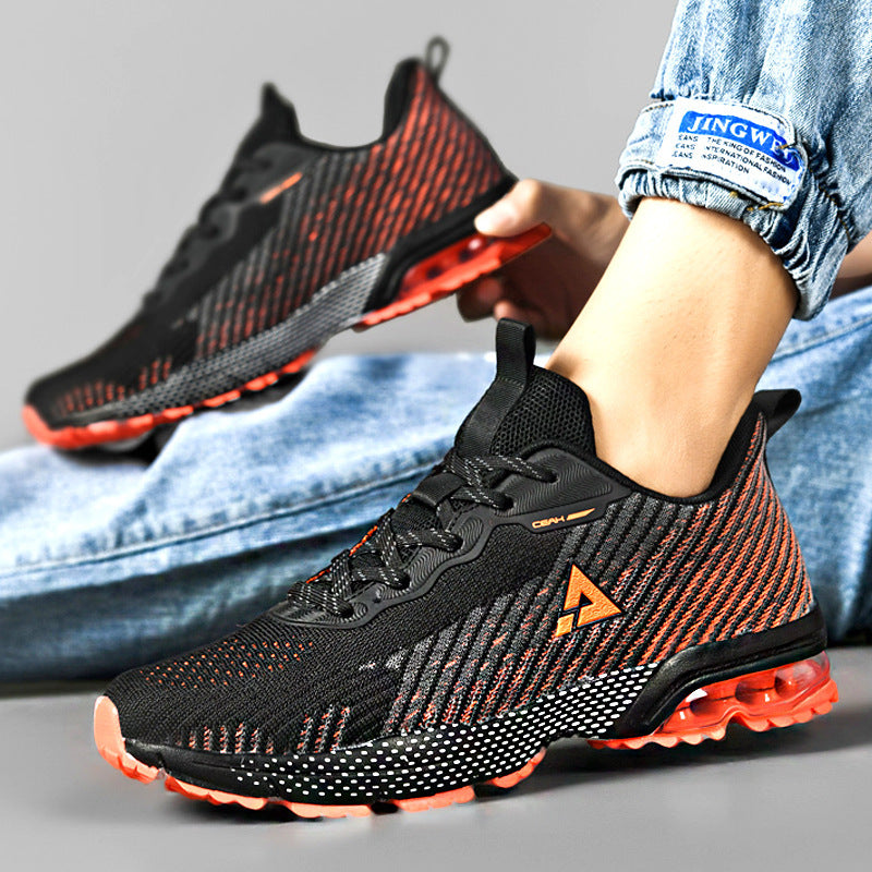 Damen Sportliche Dämpfung Sneakers mit atmungsaktivem Mesh-Obermaterial R&B