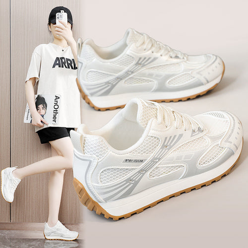 Damen Sportliche Lauf-Sneaker mit atmungsaktivem Obermaterial und rutschfester Sohle R&B