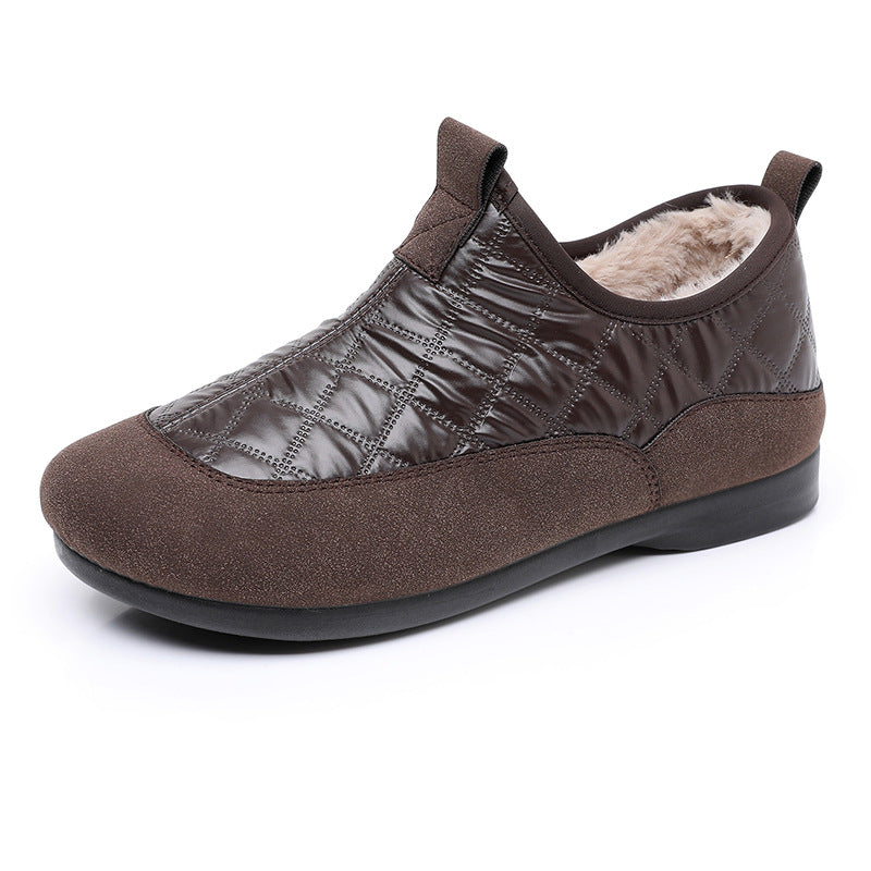Damen Bequeme und isolierende Hausschuhe mit rutschfester Sohle R&B