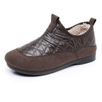Damen Bequeme und isolierende Hausschuhe mit rutschfester Sohle R&B