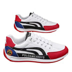Damen modische und sportliche Sneakers mit verstärkter Sohle R&B