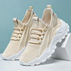 Damen Sportliche High-Performance Sneakers mit atmungsaktivem Obermaterial und rutschfester Sohle R&B