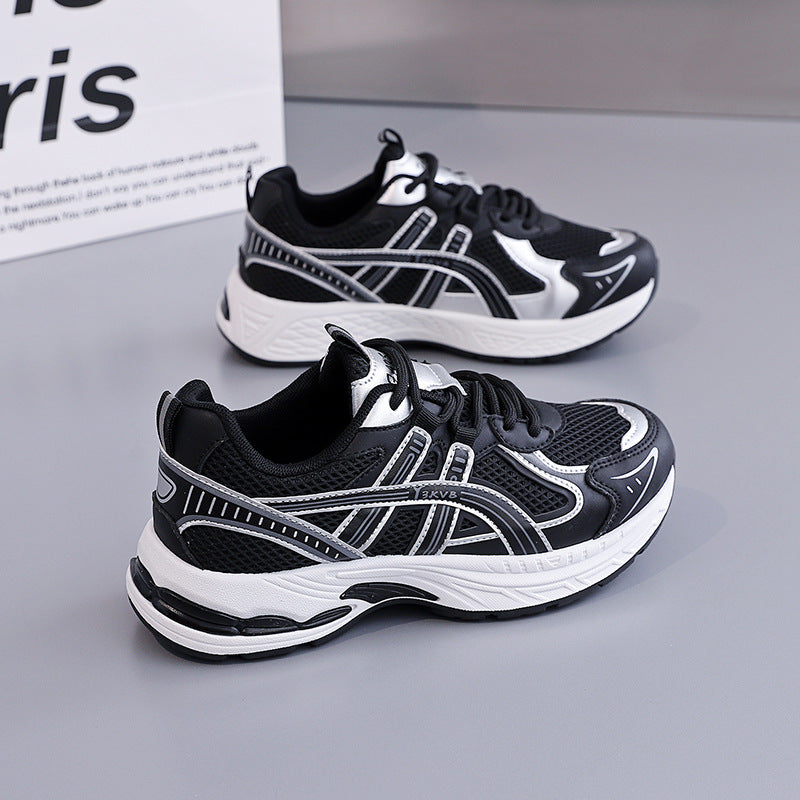 Damen Sportliche Sneakers mit dynamischer Mesh-Oberfläche und stoßdämpfender Sohle R&B