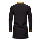 Herren elegantes Kombi-Outfit mit dekorativen Verzierungen