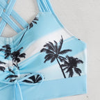 Damen Sportliches Bikiniset mit verstellbaren Trägern R&B