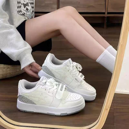 Damen Sportliche Sneakers mit strapazierfähigem Obermaterial und rutschfester Sohle R&B