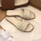 Damen praktische und stilvolle Slipper mit komfortablem Fußbett R&B