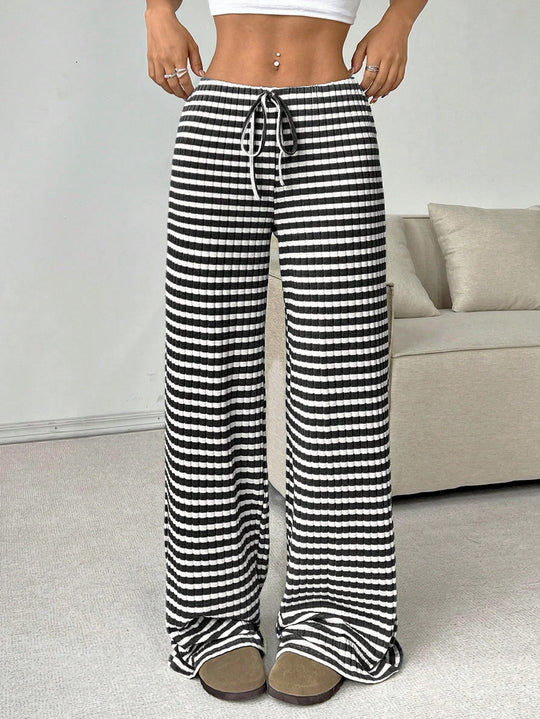 Damen luftige Komfort-Hose mit elastischem Bund und Taschen R&B