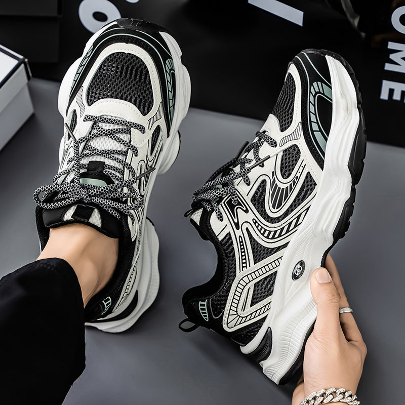 Damen Sportliche Leichtrittsneakers mit atmungsaktiver Mesh-Oberfläche und ergonomischem Design