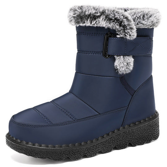 Damen Kuschelige Winterstiefel mit Futter und rutschfester Sohle R&B
