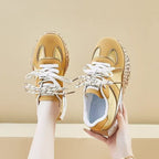 Damen Fashion Sneakers mit atmungsaktivem Obermaterial und komfortabler Dämpfung R&B
