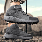 Damen Hohe Wanderschuhe mit rutschfester Sohle und atmungsaktivem Obermaterial
