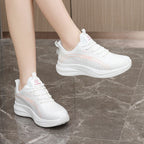 Damen Lauf-Sneaker mit atmungsaktivem Mesh-Obermaterial und dämpfender Sohle R&B