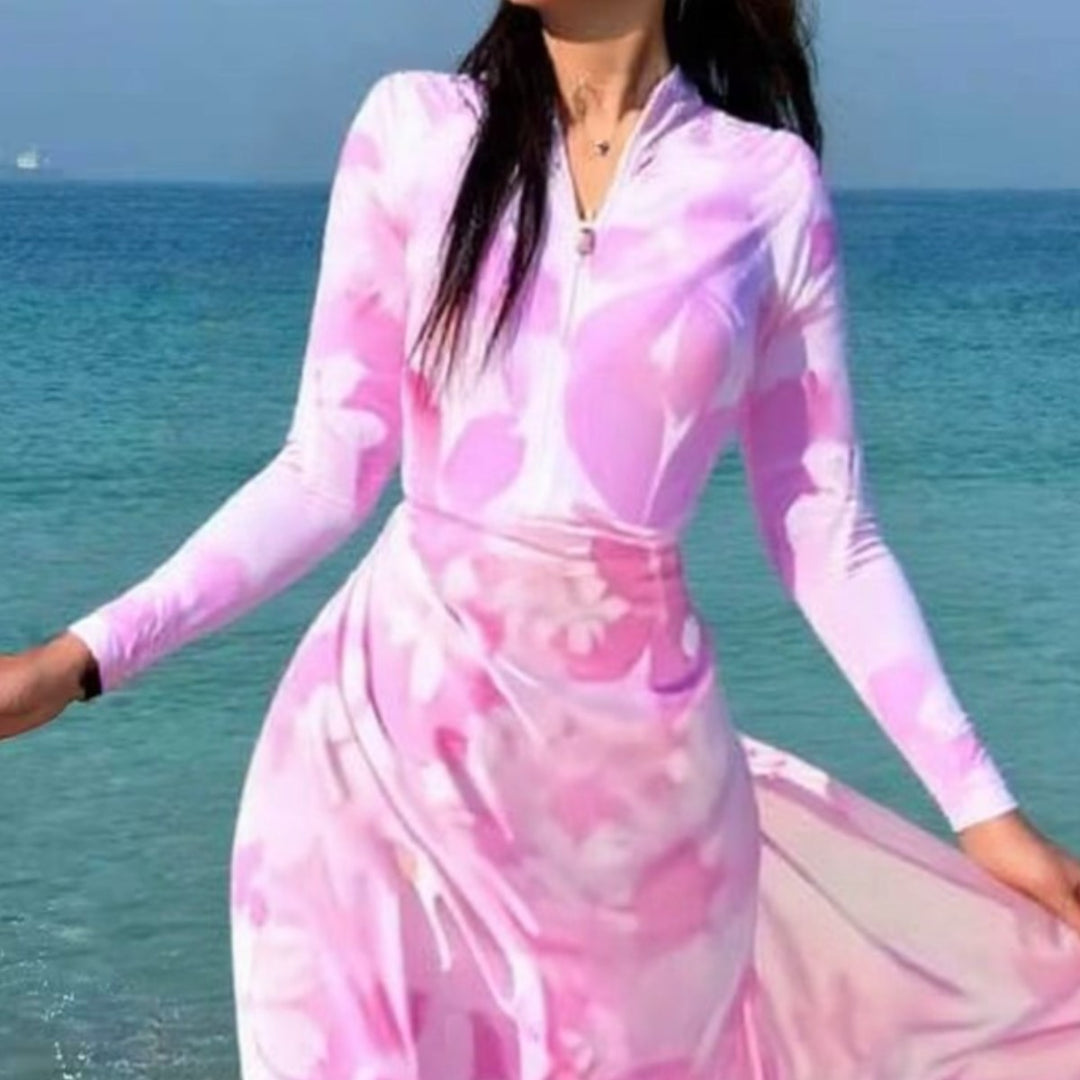 Damen Modischer Strandanzug R&B