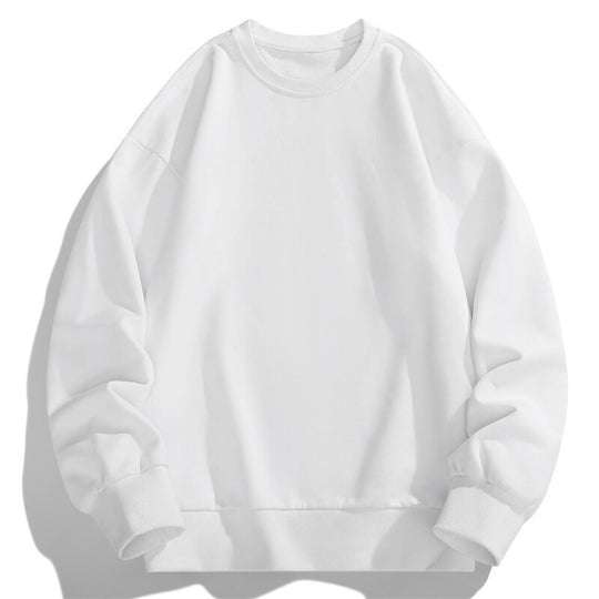 Damen bequemer Sweatshirt mit lässigem Schnitt und elastischem Bund R&B