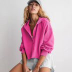 Damen Oversized Kapuzenpullover R&B