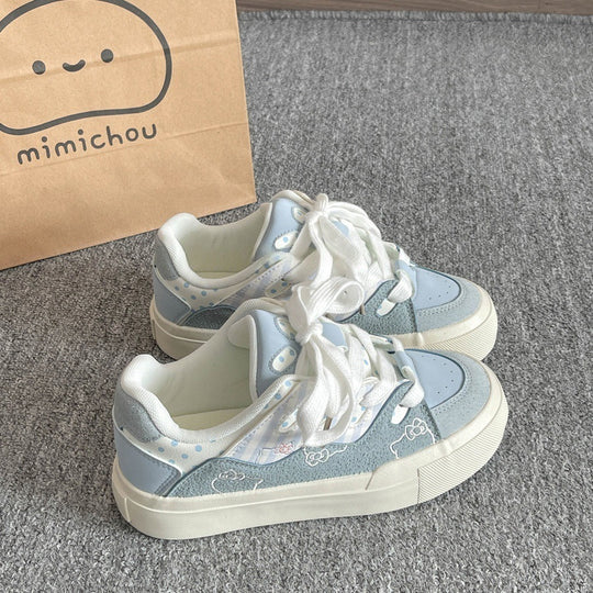 Damen Sneaker mit verspieltem Tierdesign und atmungsaktivem Obermaterial R&B