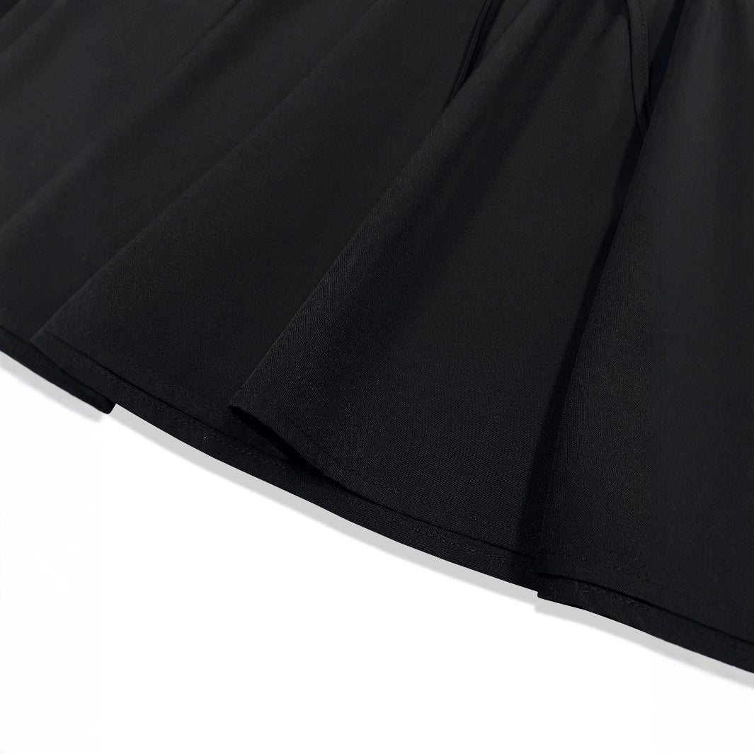 Damen Lässiger Rock mit elastischem Taillenbund und Kordelzug R&B