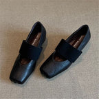 Damen moderne Slingback Ballerinas mit elastischem Riemendesign R&B