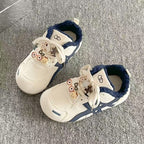 Damen Sneaker mit kuscheligem Innenfutter und dekorativen Applikationen R&B