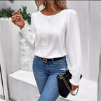 Damen Elegantes und luftiges Blusenshirt R&B