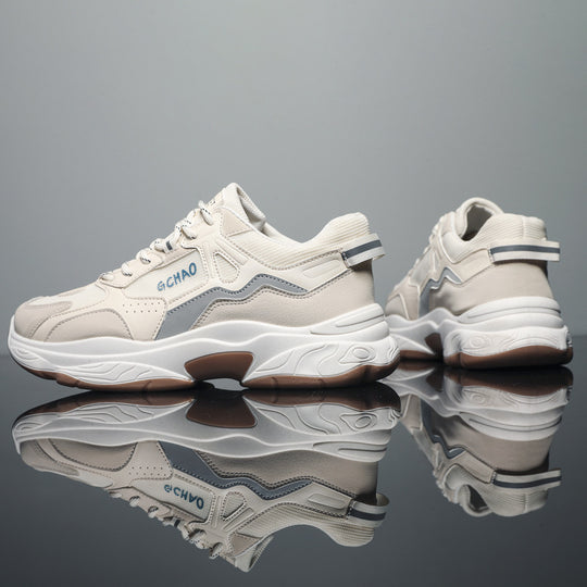 Damen Sportliche Sneakers mit atmungsaktiven Einsätzen und flexibler Sohle R&B