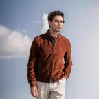 Herren Sportliche Leichte Jacke mit modernem Kragen R&B