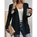 Damen Strickjacke im angesagten Kabelstrick-Design R&B