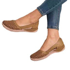 Damen luftige Clogs mit modischen Cut-Outs R&B