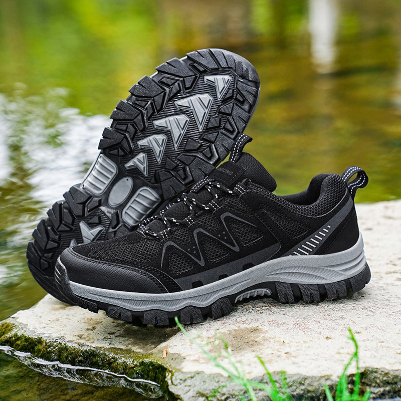 Damen Robust verarbeitete Outdoor-Schuhe mit rutschfester Sohle und atmungsaktivem Obermaterial R&B