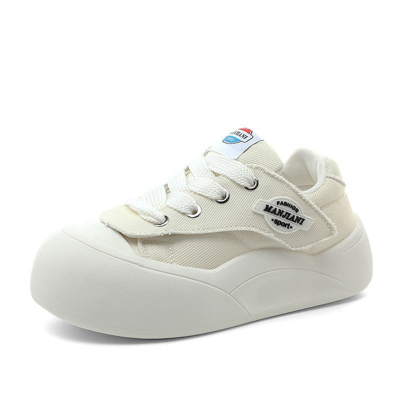 Damen sportive Sneakers mit strapazierfähigem Obermaterial und rutschfester Gummisohle R&B